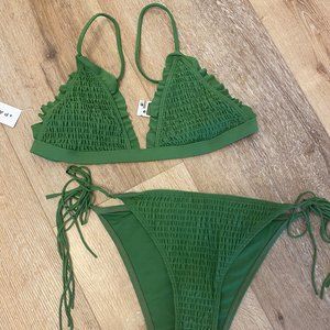 MINKPINK Ruched Bikini Top